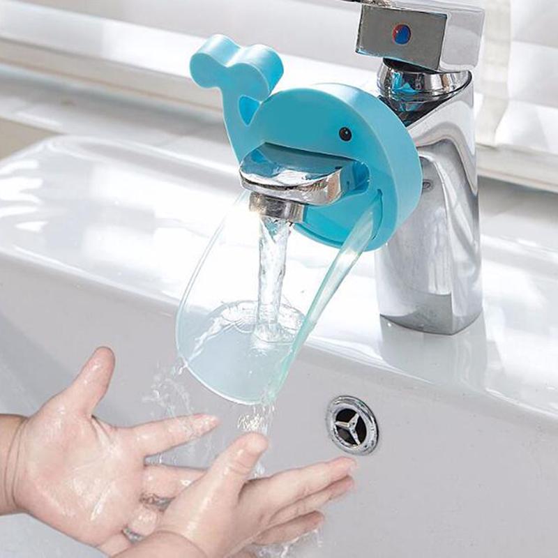 Faucet Extender Baby Tubs Kids Hand Washing Bathroom Sink Gift