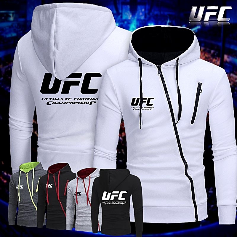 ufc white hoodie