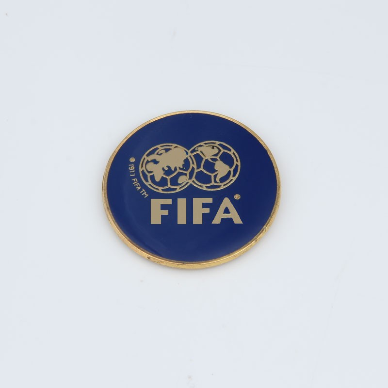 Football Referee Coin Metal Steel Soccer Coach Toss Unit Tactics ...