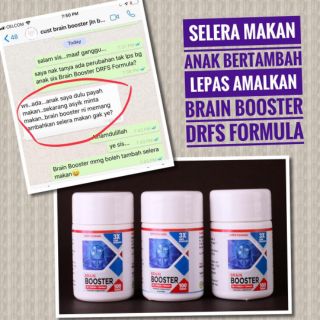 BRAIN BOOSTER DRFS FORMULA (100% homeopathy), supplement for kids, Ubat