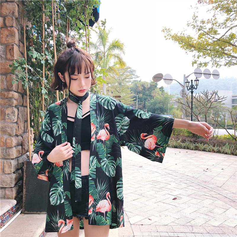 hawaiian kimono cardigan