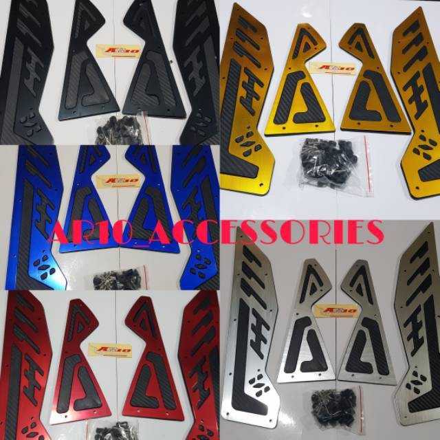 Bordes Nmax Cnc Carpet Yamaha Nmax Nui Racing Etc Shopee Malaysia