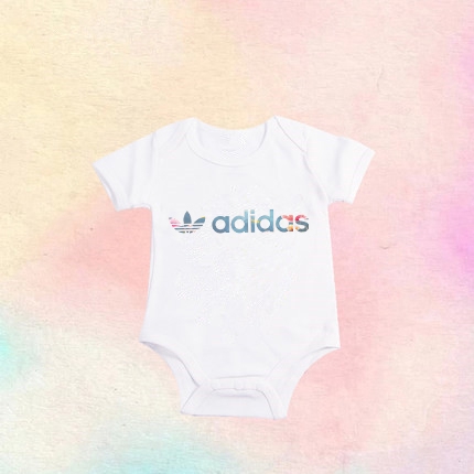adidas baby romper