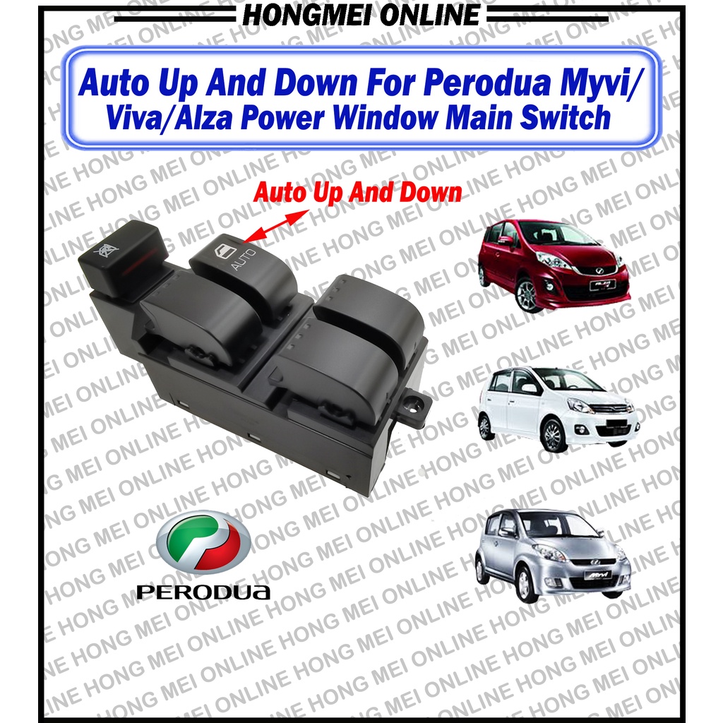 " Auto Up And Down " Perodua Myvi / Alza / Viva OEM Power Window Main