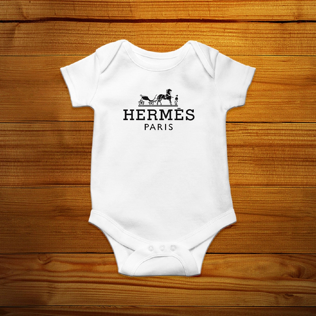 Hermes Baby Bodysuit Hermes Paris Baby 
