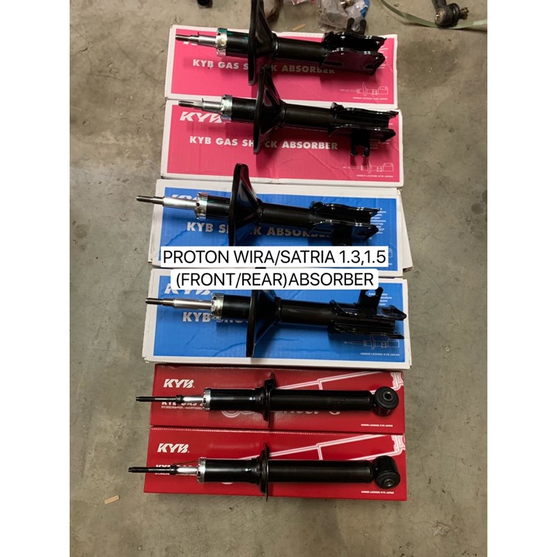 Proton Wira Satria 1 3 1 5 Front Rear Kayaba Absorber Shopee Malaysia