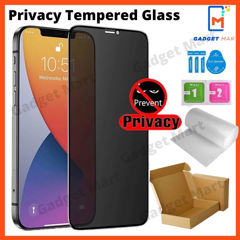 REALME GT2 PRO GT NEO 3 2 NEO FLASH ANTI SPY PRIVACY TEMPERED GLASS ...