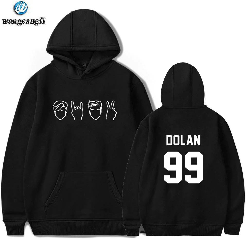 dolan twins hoodie white