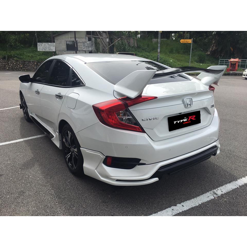 HONDA CIVIC FC 2016 - 2020 ( TYPE R ) SPOILER WITH 2K COLOR PAINT - FRP ...