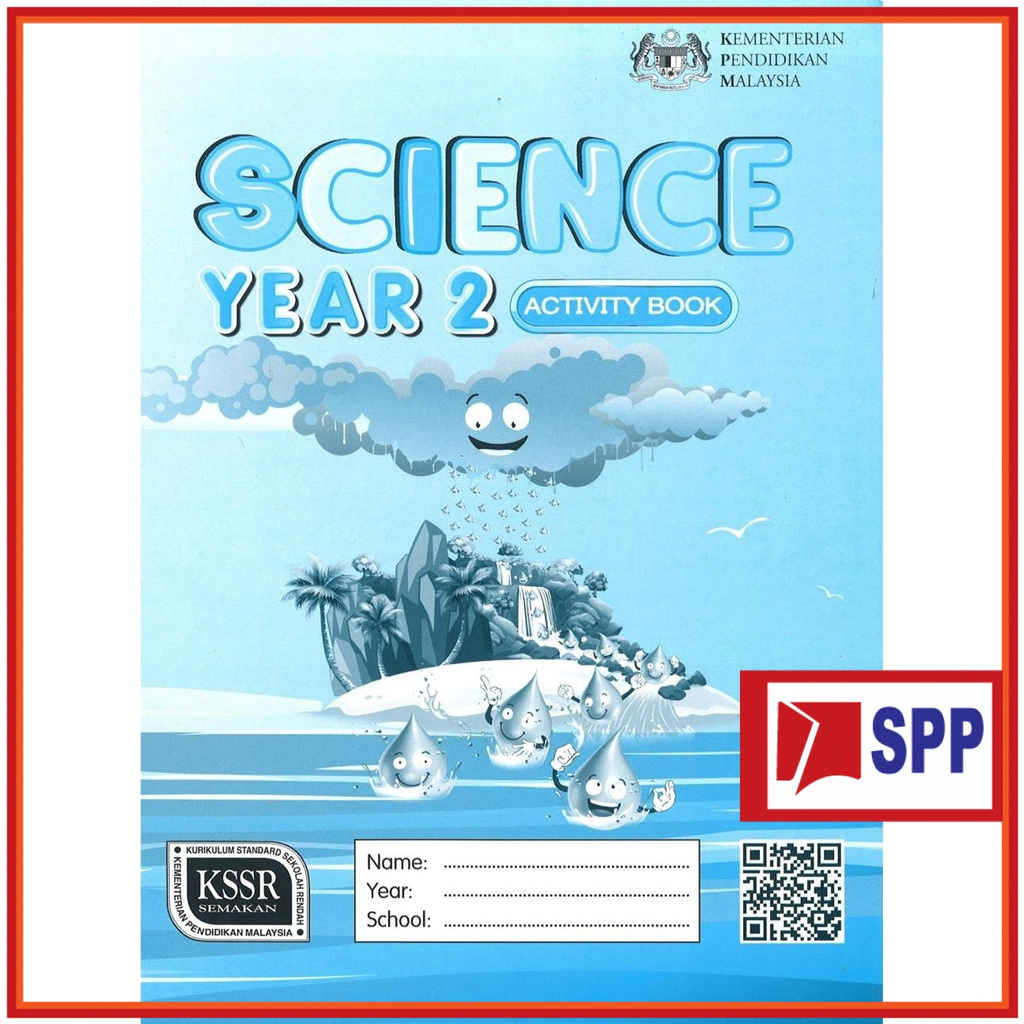 BUKU TEKS (BUKU AKTIVITI) SCIENCE YEAR 2 (ENGLISH VERSION)  Shopee