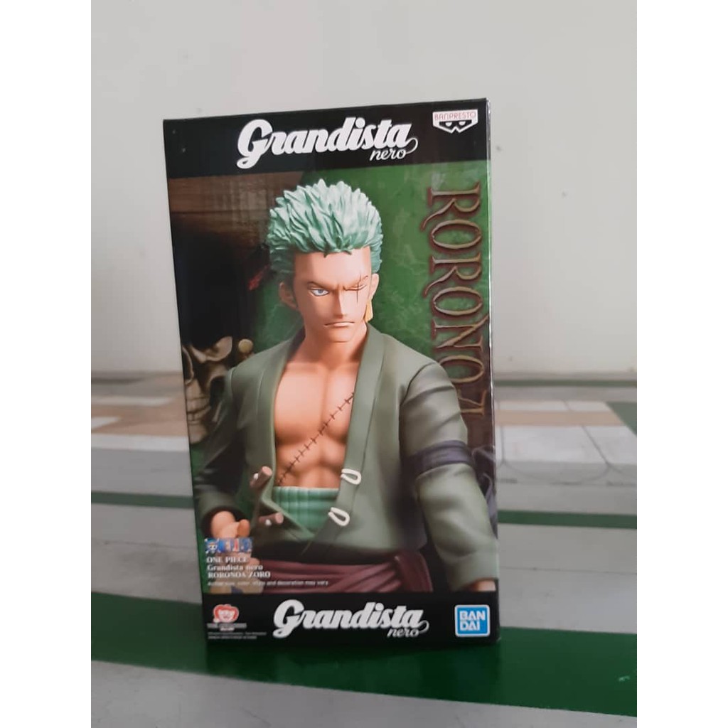 Ready Stock Bandai Banpresto One Piece Grandista Nero Roronoa Zoro Shopee Malaysia