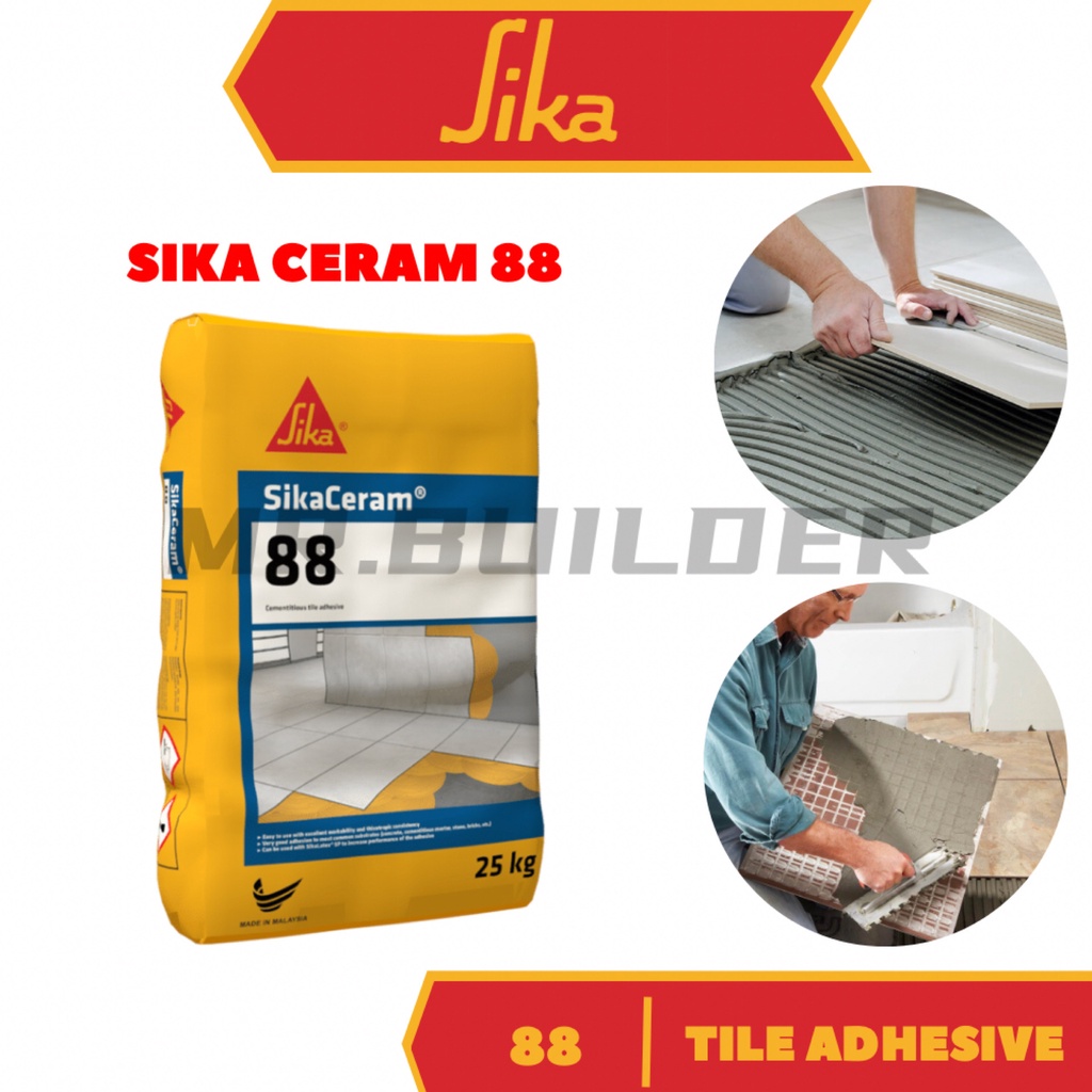 SIKA Crema 88 (25KG) Cement Gum Simen Gam Mosaic Ceramic Tiles