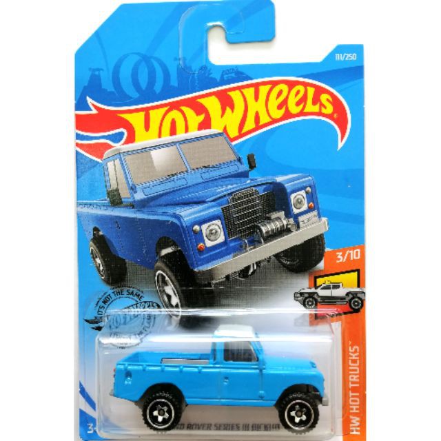 hot wheels land rover