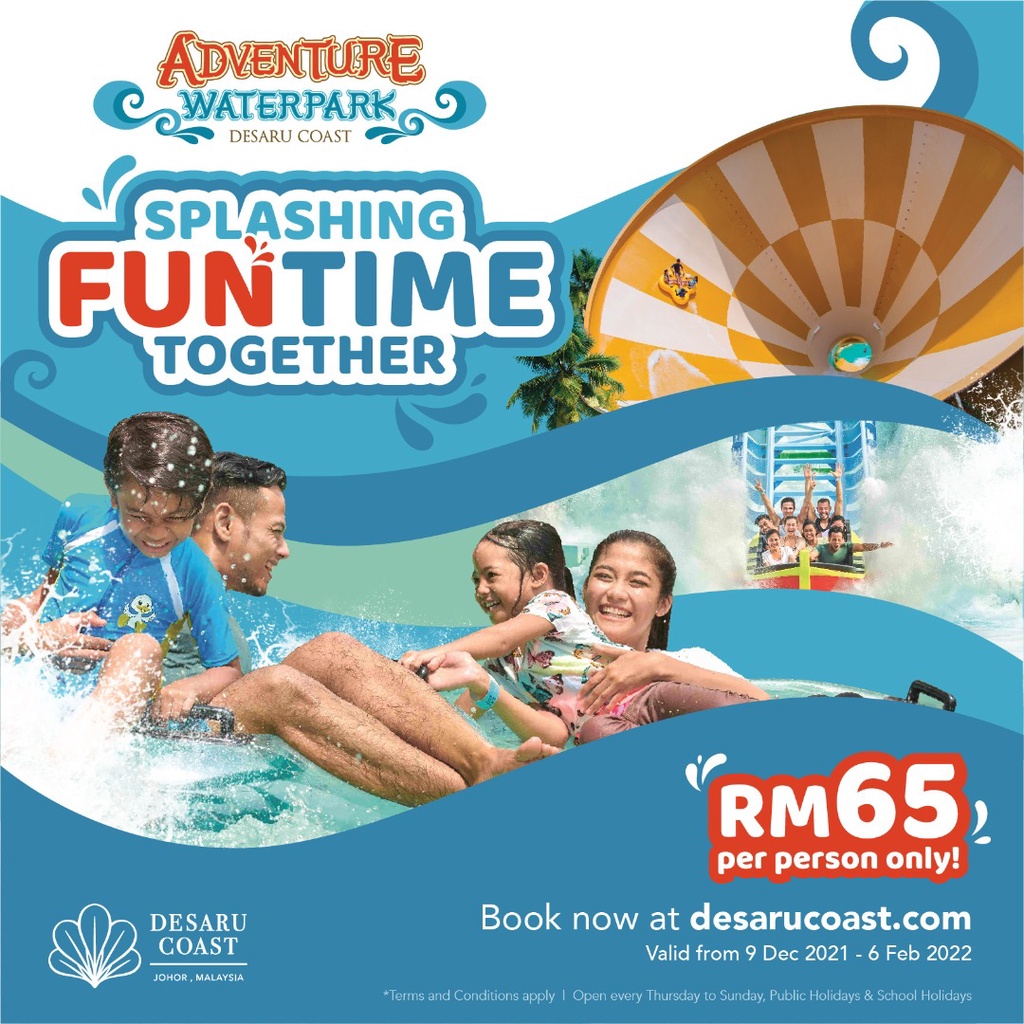 Desaru coast water park ticket price