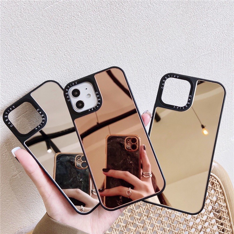 Soft Cover Ready Stock Casetify Inspired Mirror Reflection Rose Gold Iphone 7 8 Se Plus X Xr Xs Max 11 12 Pro Max Mi Shopee Malaysia