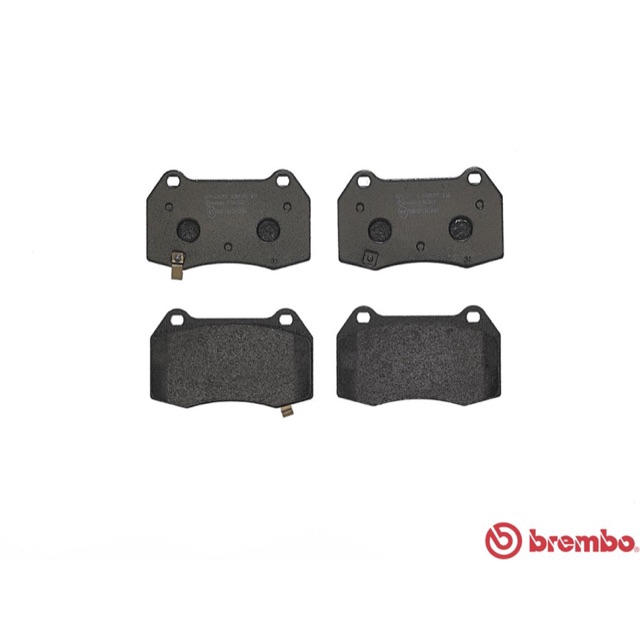 GENUINE BREMBO FRONT BRAKE PAD NISSAN 350z Z33 4pot skyline R33 R34 GTR CIVIC FD2R Brembo 4 POT