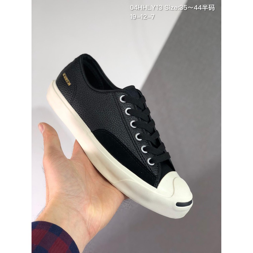 Spot] Original CONVERSE Jack Purcell Men and Women Leather Casual Low-Top  Sneakers Size:35 -44 | Shopee Malaysia