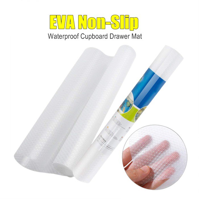 Non-Slip Cupboard Drawer Shelf Liner/Lapik Laci Kabinet Anti-Slip