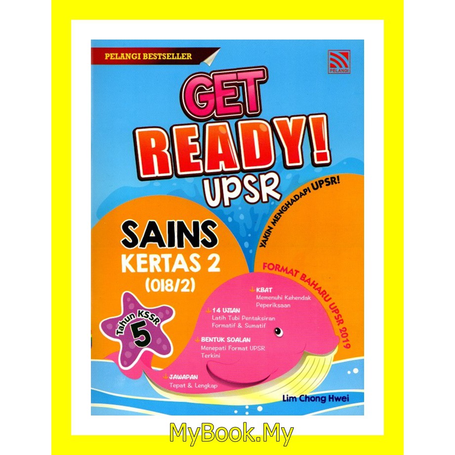 Myb Buku Latihan Get Ready Upsr Kssr Tahun Sains Science Dwibahasa Kertas Pelangi