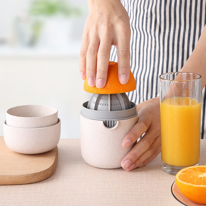 DH DH Manual Fruit Blender Orange Lemon Hand Press Juicer Fruit Juice Squeezer | Pemerah Jus Buah portable juice blender