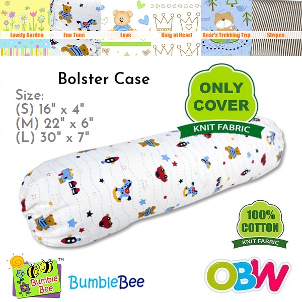Bumble Bee Baby Bolster Case Knit Fabric (S,M,L) Bolstercase