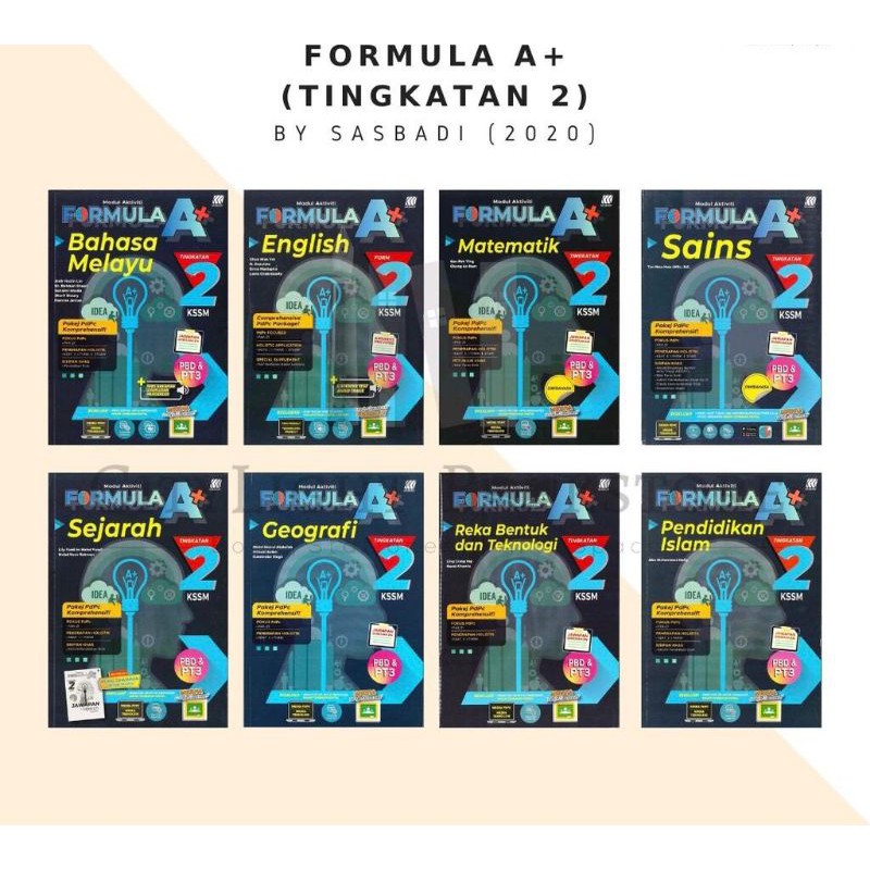 Modul Aktiviti Formula A Tingkatan 2 Kssm Shopee Malaysia