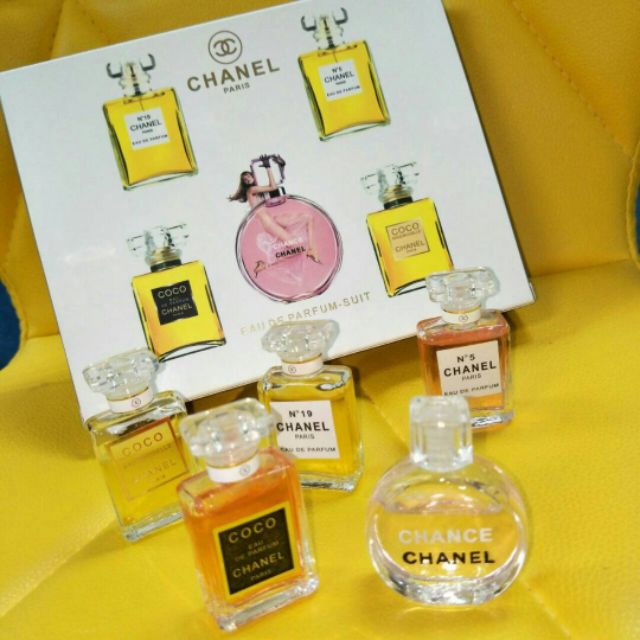 Chanel Mini Perfumes Set Shopee Malaysia