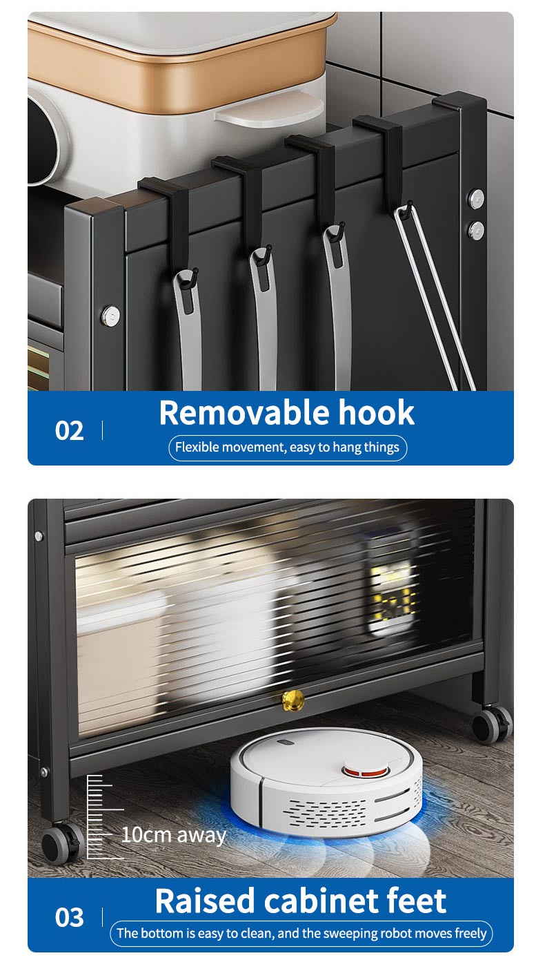 Dapur Rak Dapur Kitchen Microwave Oven Rack Multilayer