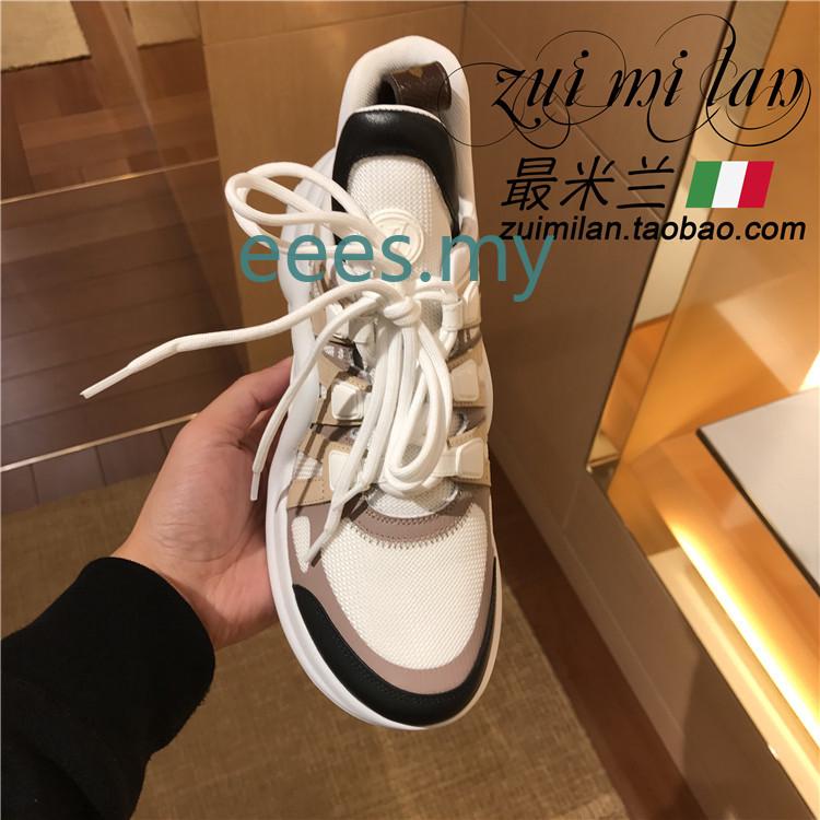 100%Original Louis Vuitton women&#39;s shoes LV sports and leisure belts old shoes | Shopee Malaysia