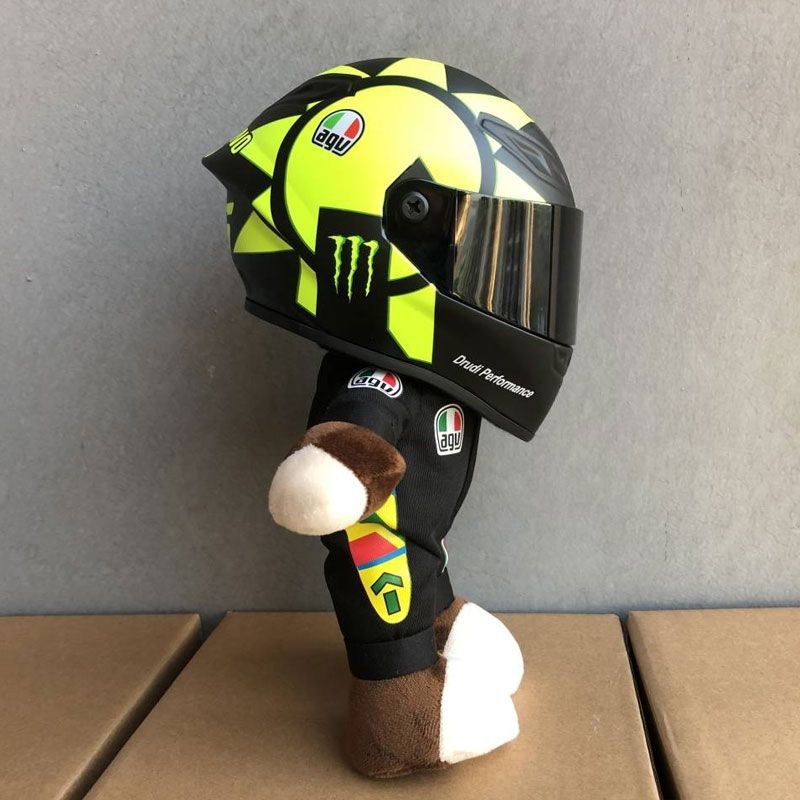 Motorcycle Replica Helmet AGV VR46 Rossi Motogp Toy | Shopee Malaysia
