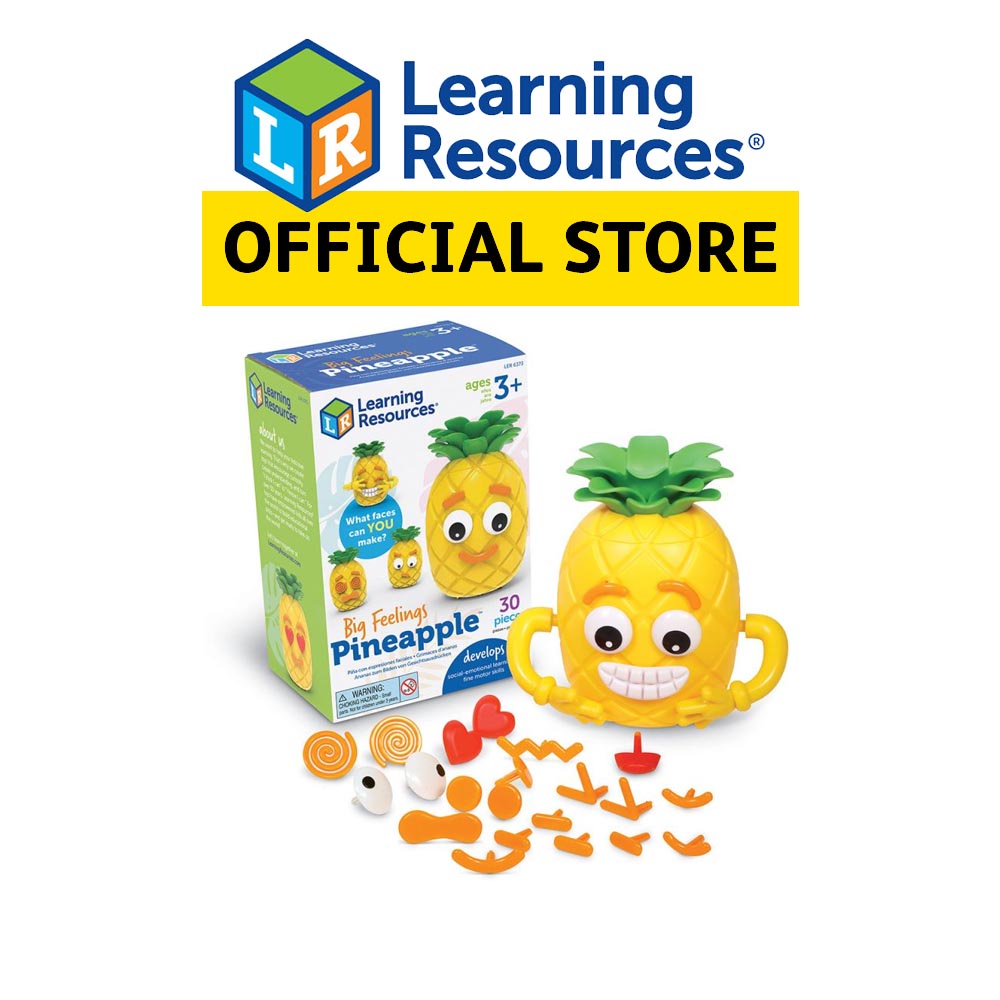 Learning Resources Big Feelings Pineapple- Age 3-7, Social Emotional Learning, SEL Toy, Educational