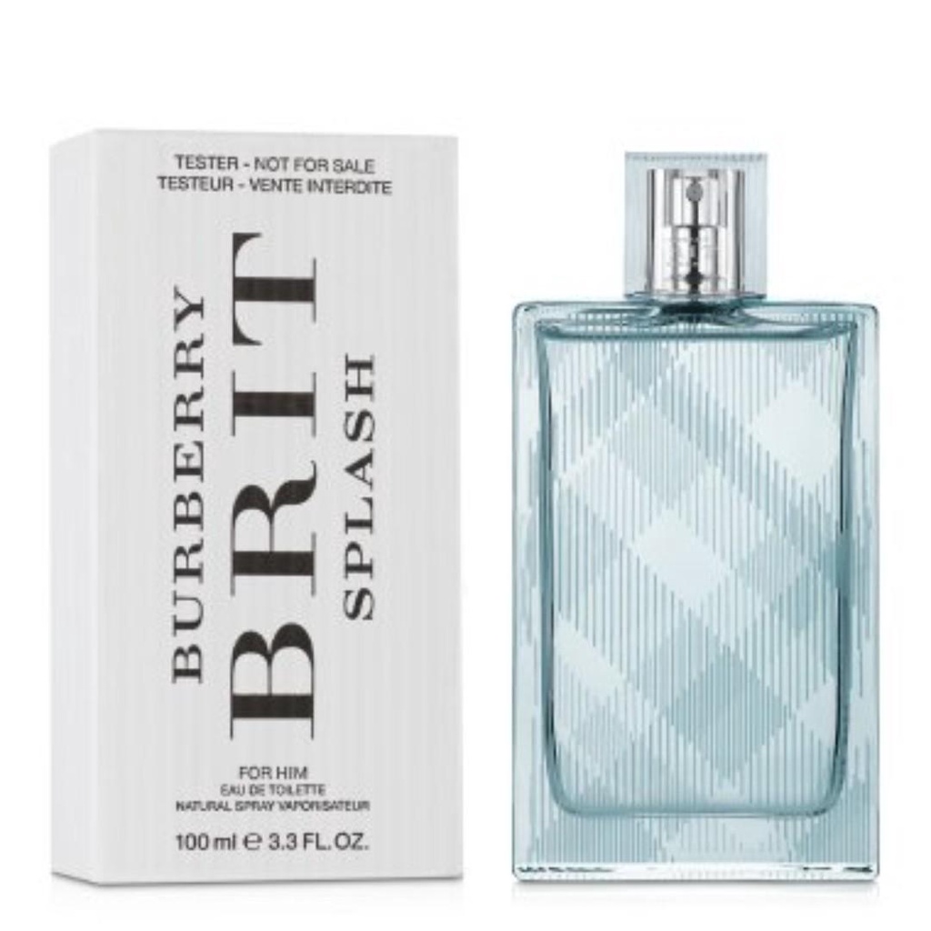 Burberry Brit Splash For Him EDT Cologne (Minyak Wangi, 香水) for Men by  Burberry [FragranceOnline - 100% Authentic] 100ml Tester | PGMall