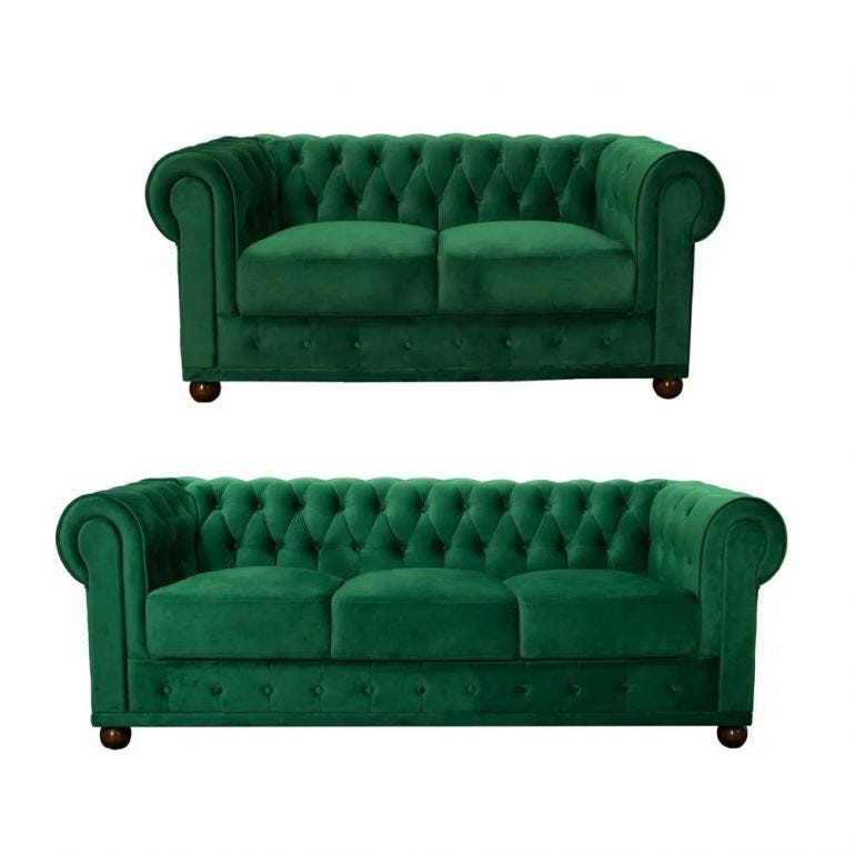 Green Chesterfield Sofa Malaysia