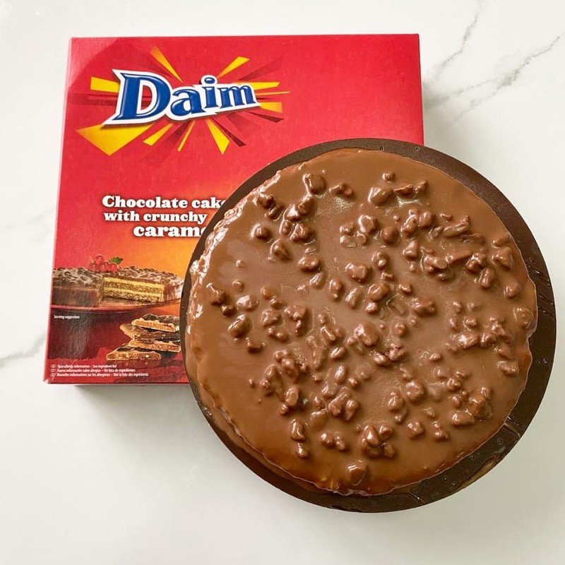 ready stock.postage available seluruh semenanjung malaysia.daim cake viral. kek daim.trusted agent