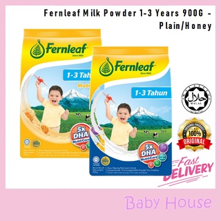 Fernleaf Milk Powder For Children 1 3 Years Plain 900g X 3 Shopee Malaysia