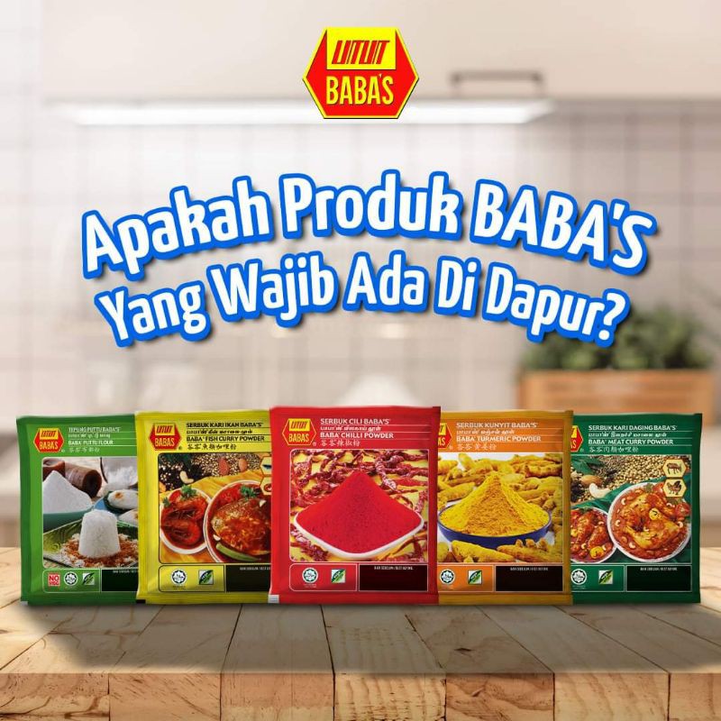 Buy Rempah Kari Ikan Babas 25g Seetracker Malaysia