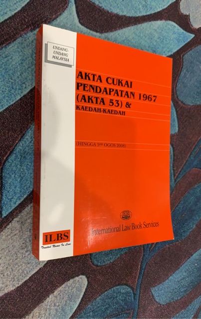 Akta Cukai Pendapatan 1967 Shopee Malaysia