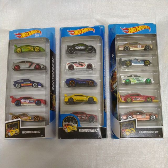 hot wheels nightburnerz list