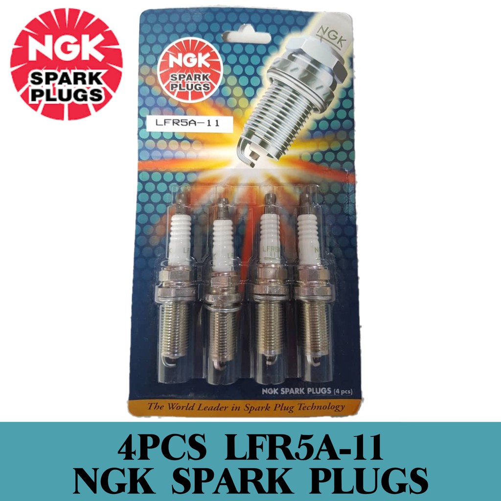 NGK LFR5A11(4PCS)SPARK PLUGS FOR NISSAN SERENA , XTRAIL T30 , MURANO