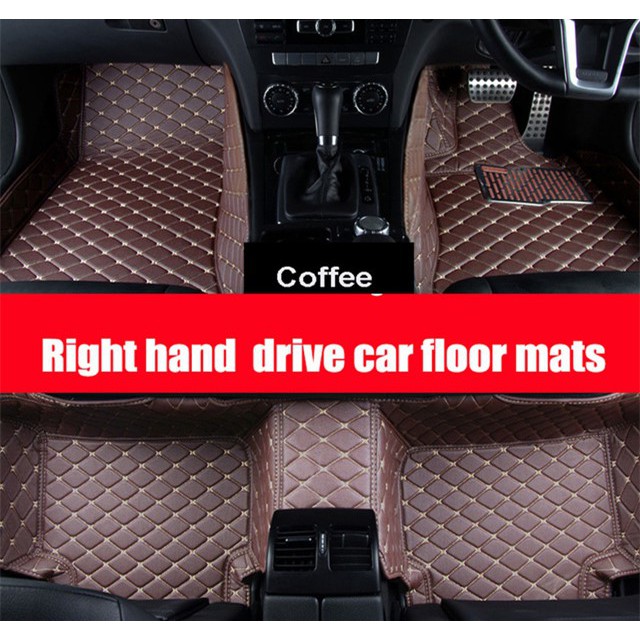 5d Leather Car Floor Mats Carpet For Volkswagen Polo Gti R Wrc Fun