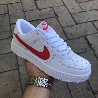 Ready Stock Men Women Air Force 1 Flat Low Cut All White Shoes Shopee Malaysia