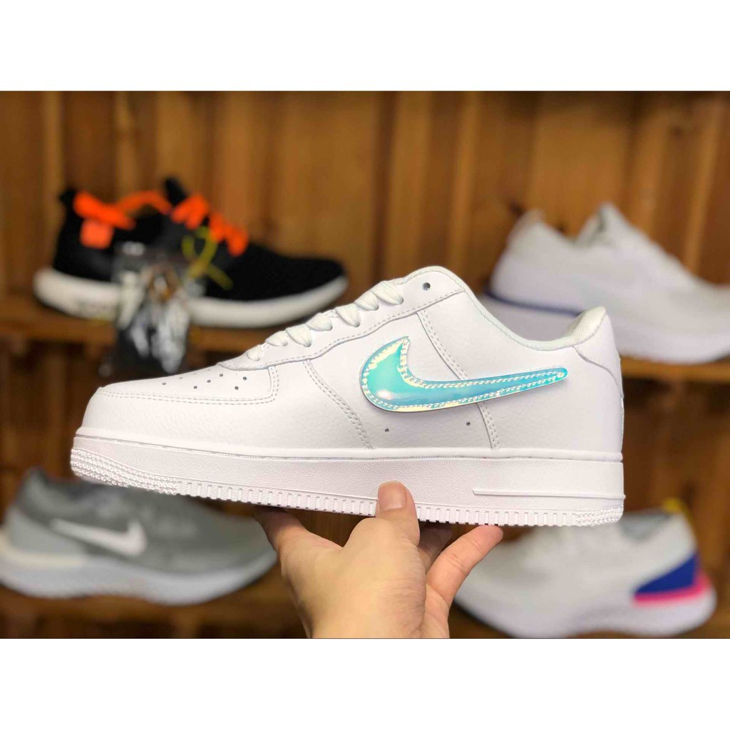 air force 1 holographic white
