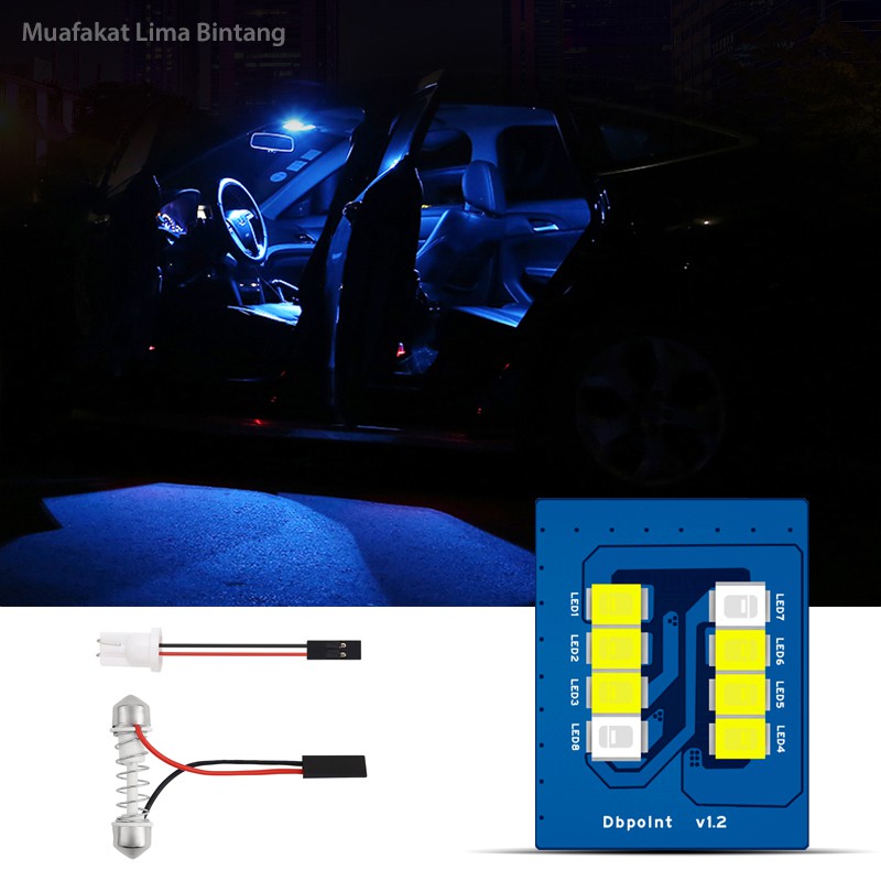 Car Interior Led Lights Led Lights Lamp Reading Auto High Brightness Roof Light