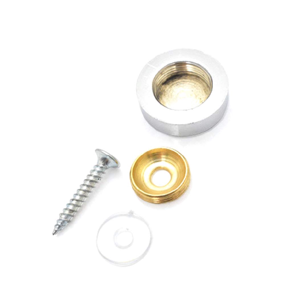 Decorative Screw Cap Covers Metal Mirror Nails Fasteners For Sign