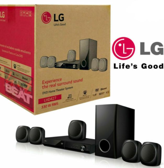 lg 5.1 dvd home theater 330w