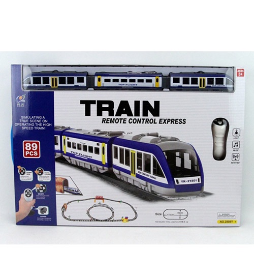 ?Ready Stock?89pcs Remote Control Express Train Toys | Shopee Malaysia