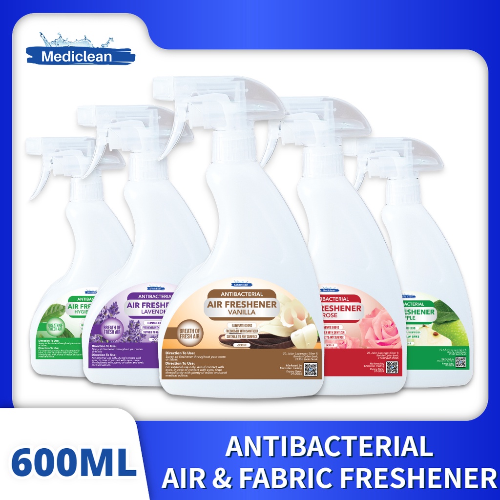 MEDICLEAN ANTIBACTERIAL AIR FRESHENER 300ML/600ML Shopee Malaysia