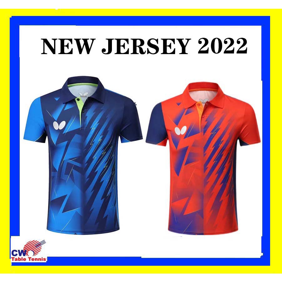 Butterfly Jersey 2022 Table Tennis Jersey Shirt Sports Clothing Clothes