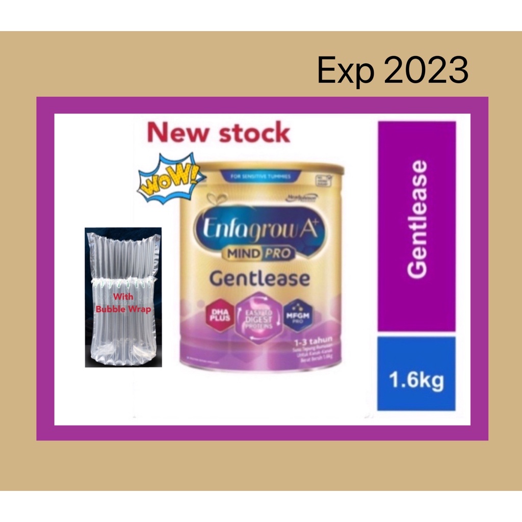 Enfagrow A+ MindPro Step 3 Gentlease - 1.6kg (Milk Formula Powder) Exp 2023