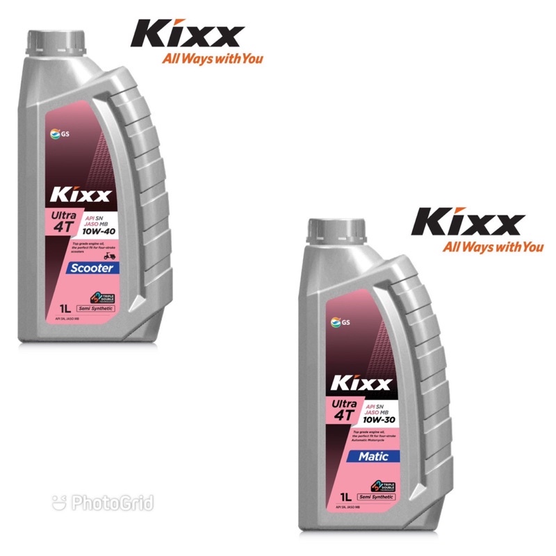 Engine Oil KIXX Ultra 4T Scooter 10W40 Ultra 4T Matic 10W30 Shopee